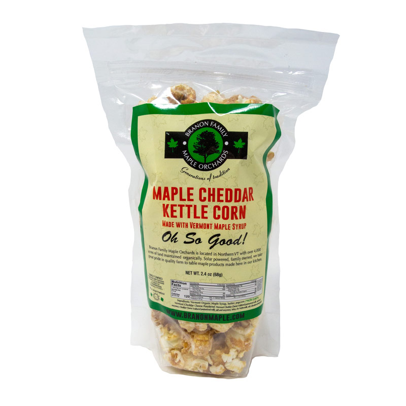 Photo of Maple Cheddar Kettle Corn in pouch