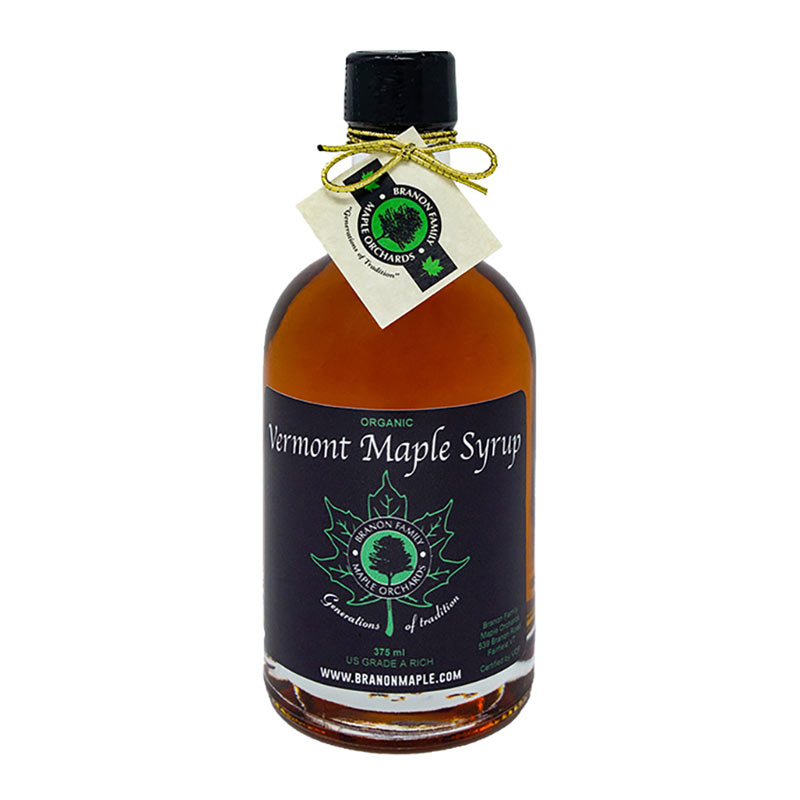 Photo of Vermont Organic Maple Syrup in Glass